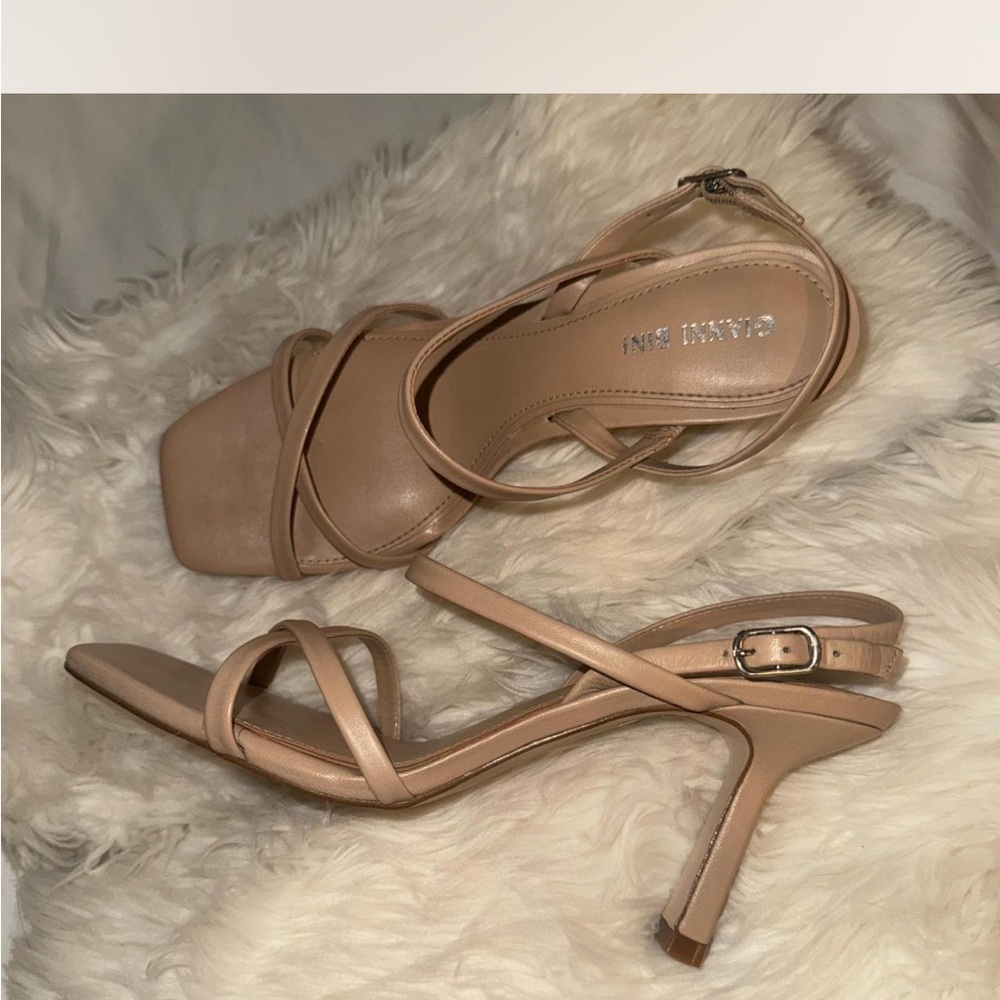 Gianni Bini Tan Strappy Sandals - Picture 4 of 6